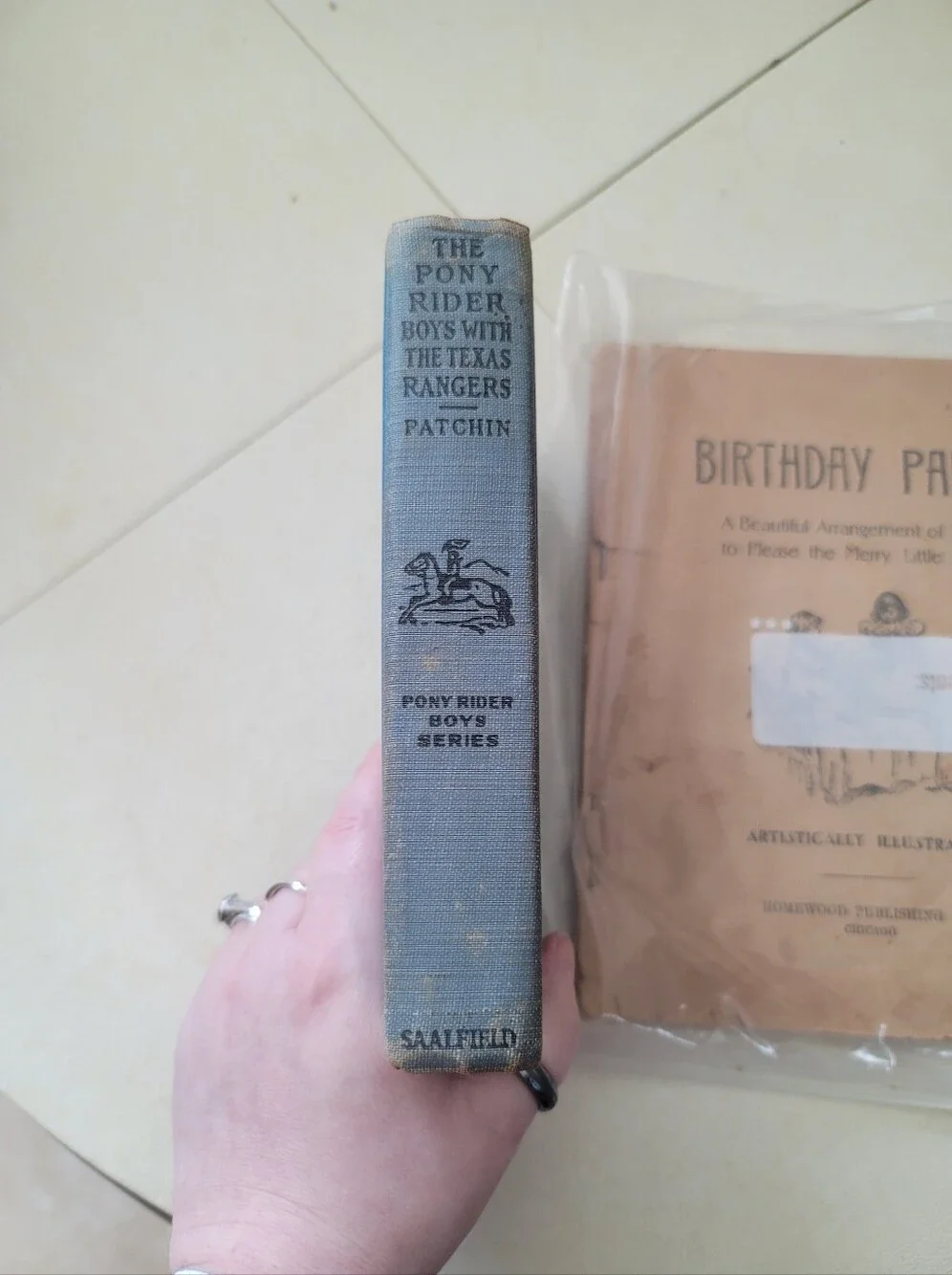 Vintage Children's Retro Book Bundle - 2 Book Lot